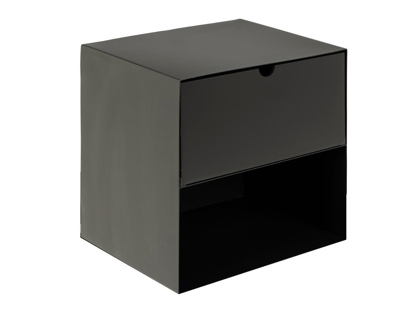 Éjjeliszekrény Norsica 375 (Fekete)