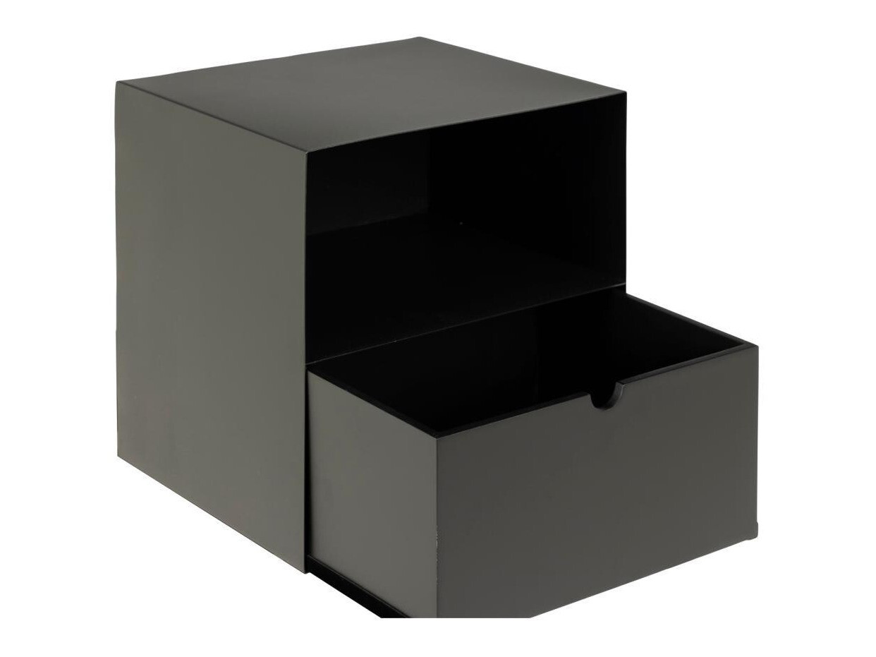 Éjjeliszekrény Norsica 375 (Fekete)