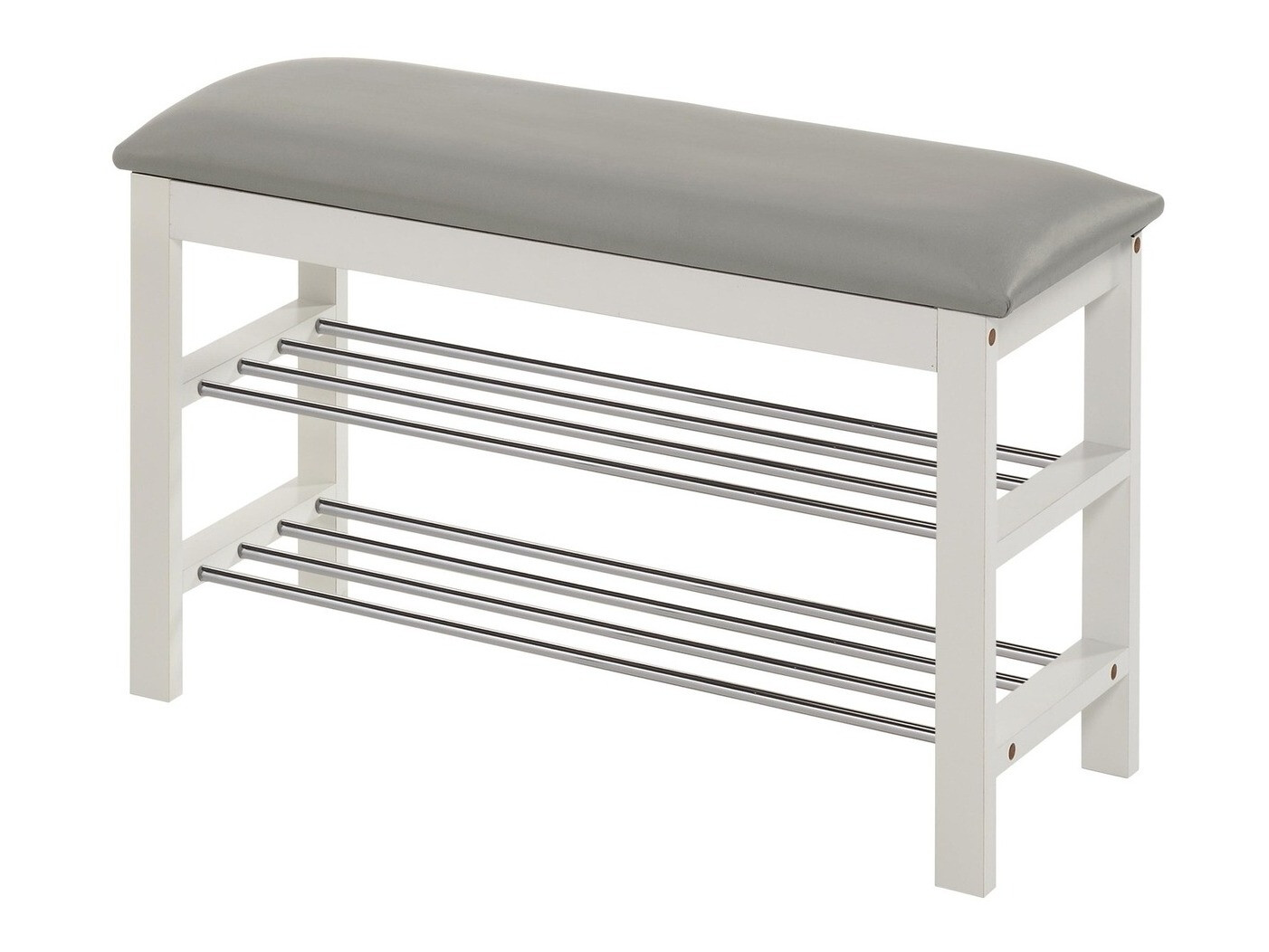 Cipőtároló Houston 967 (Fehér + Szürke)