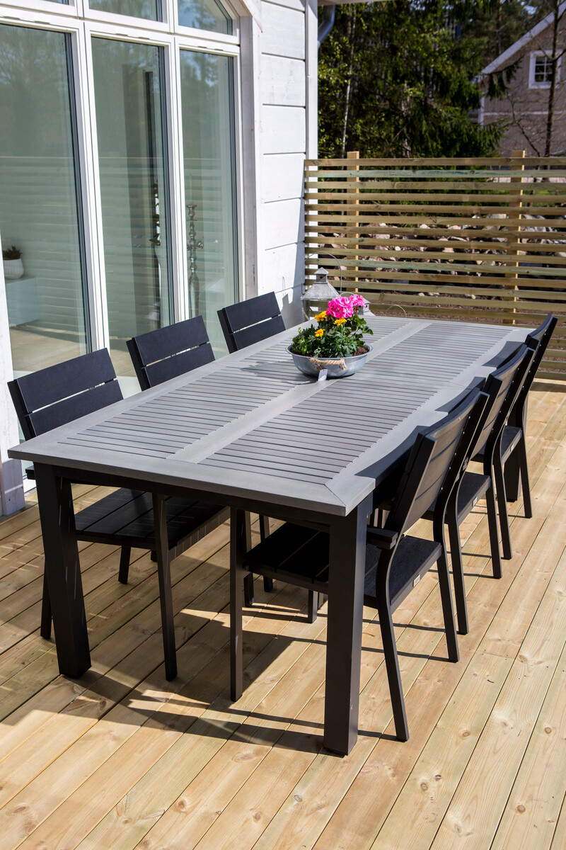 Kerti szék Dallas 717 (Fekete)