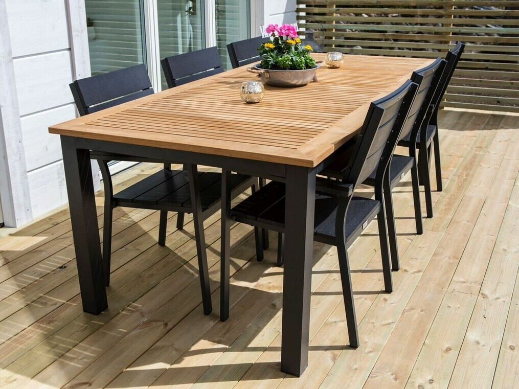 Kerti szék Dallas 717 (Fekete)