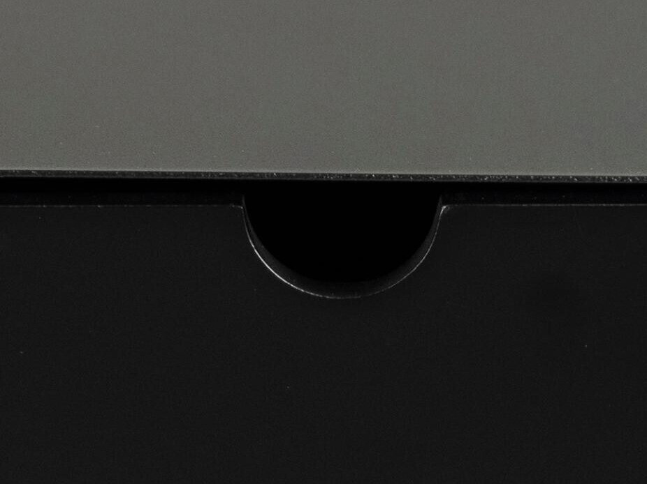 Éjjeliszekrény Norsica 375 (Fekete)