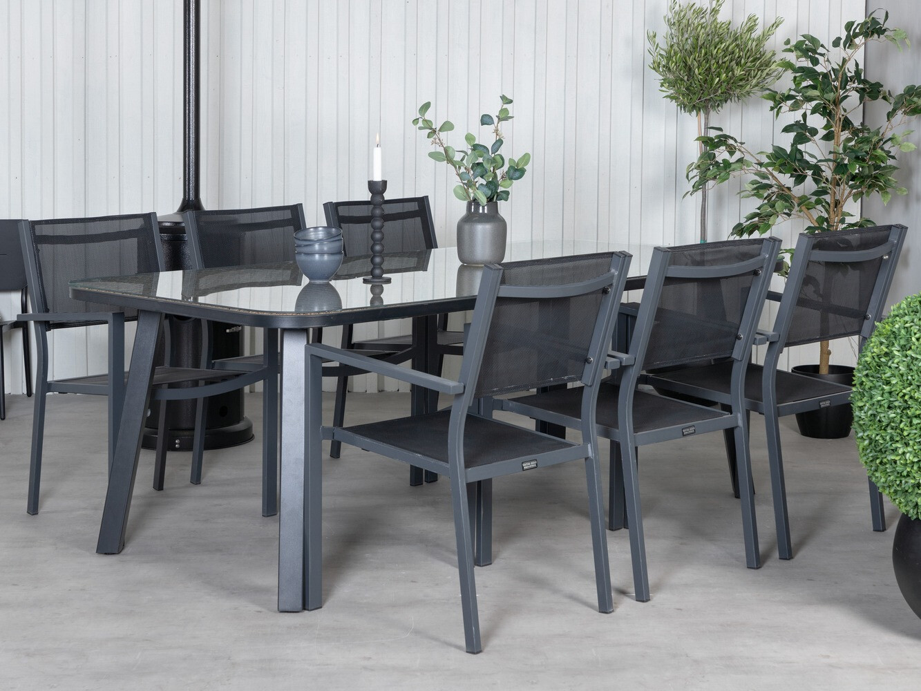 Asztal és szék garnitúra Dallas 760