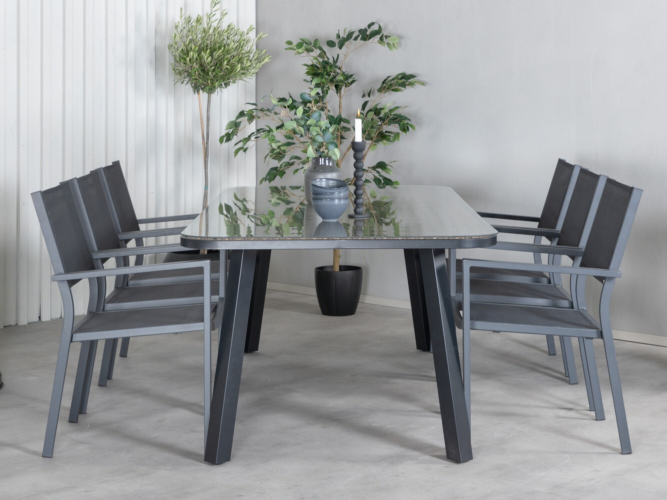 Asztal és szék garnitúra Dallas 760