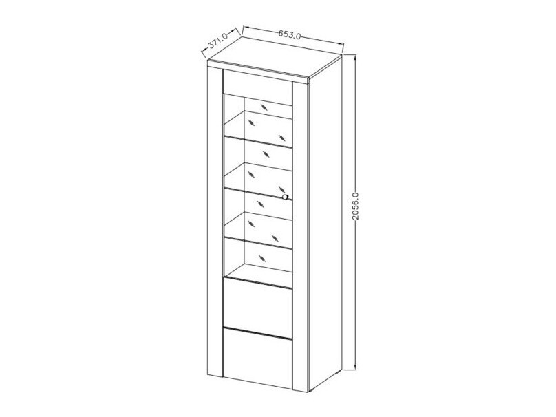Könyvespolc Salelbo 112