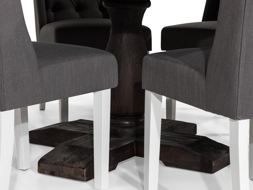 Étkezőgarnitúra Scandinavian Choice 685 (Szürke + Fehér)