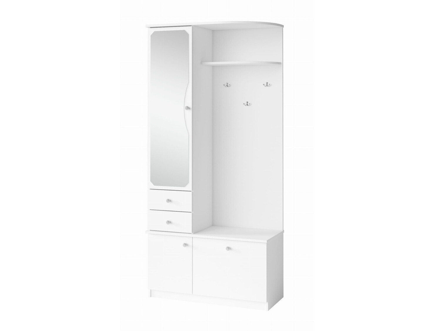 Előszoba garnitúra Murrieta 116 (Fehér)