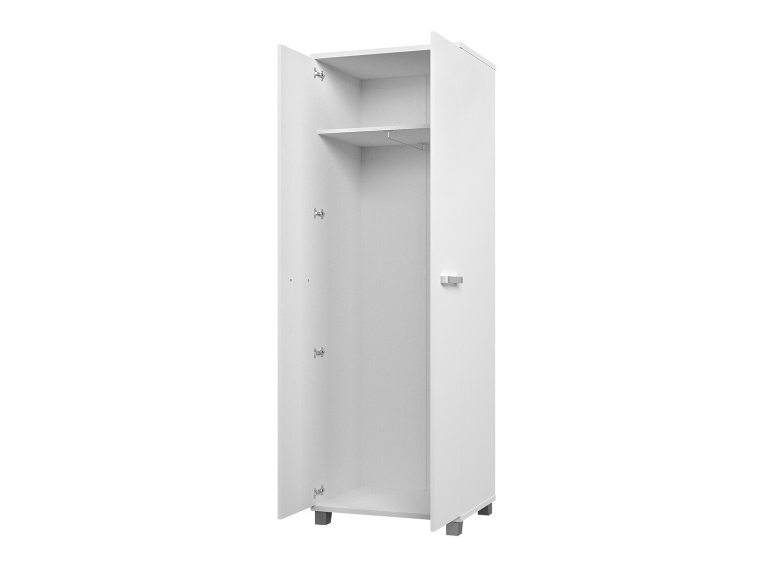 Gardróbszekrény Cirevau 117 (Fehér)