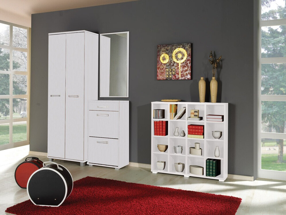 Gardróbszekrény Cirevau 117 (Fehér)