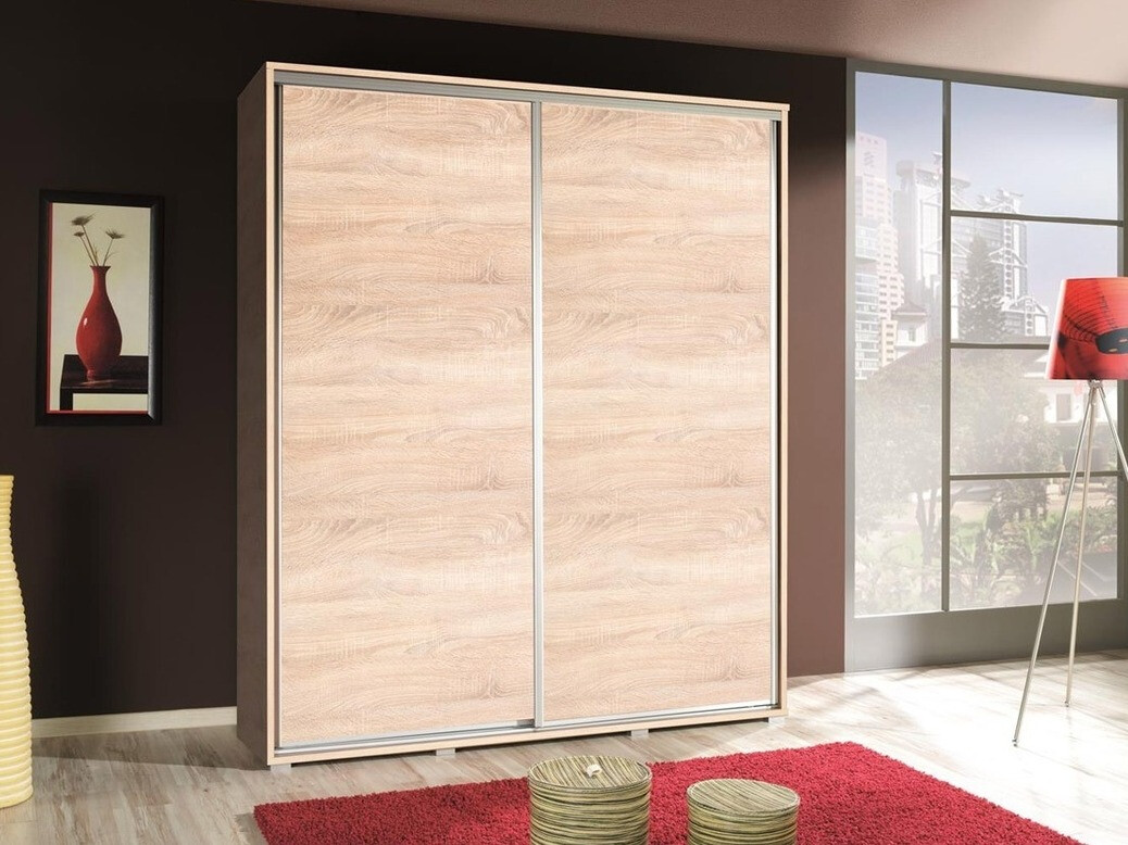 Gardróbszekrény Murrieta 100 (Sonoma tölgy)