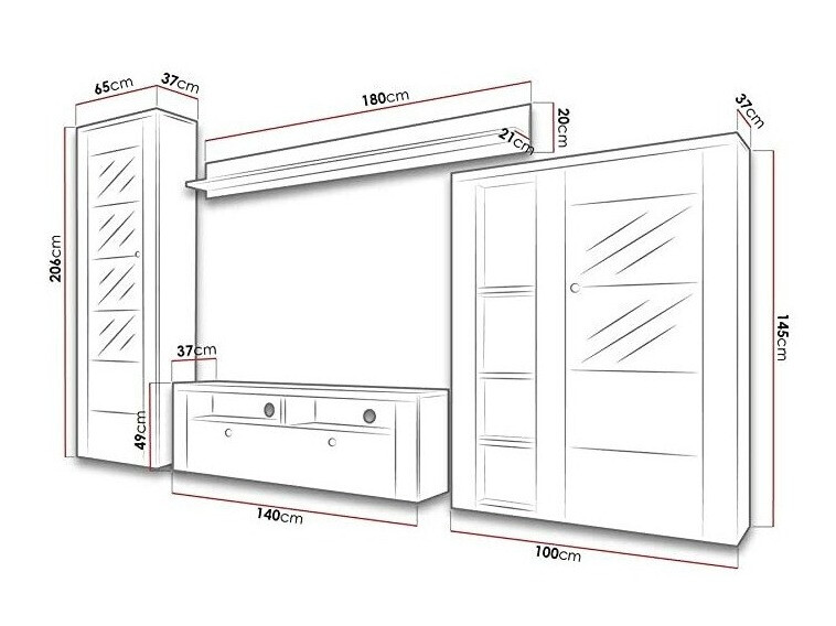 Nappali szett Salelbo 118