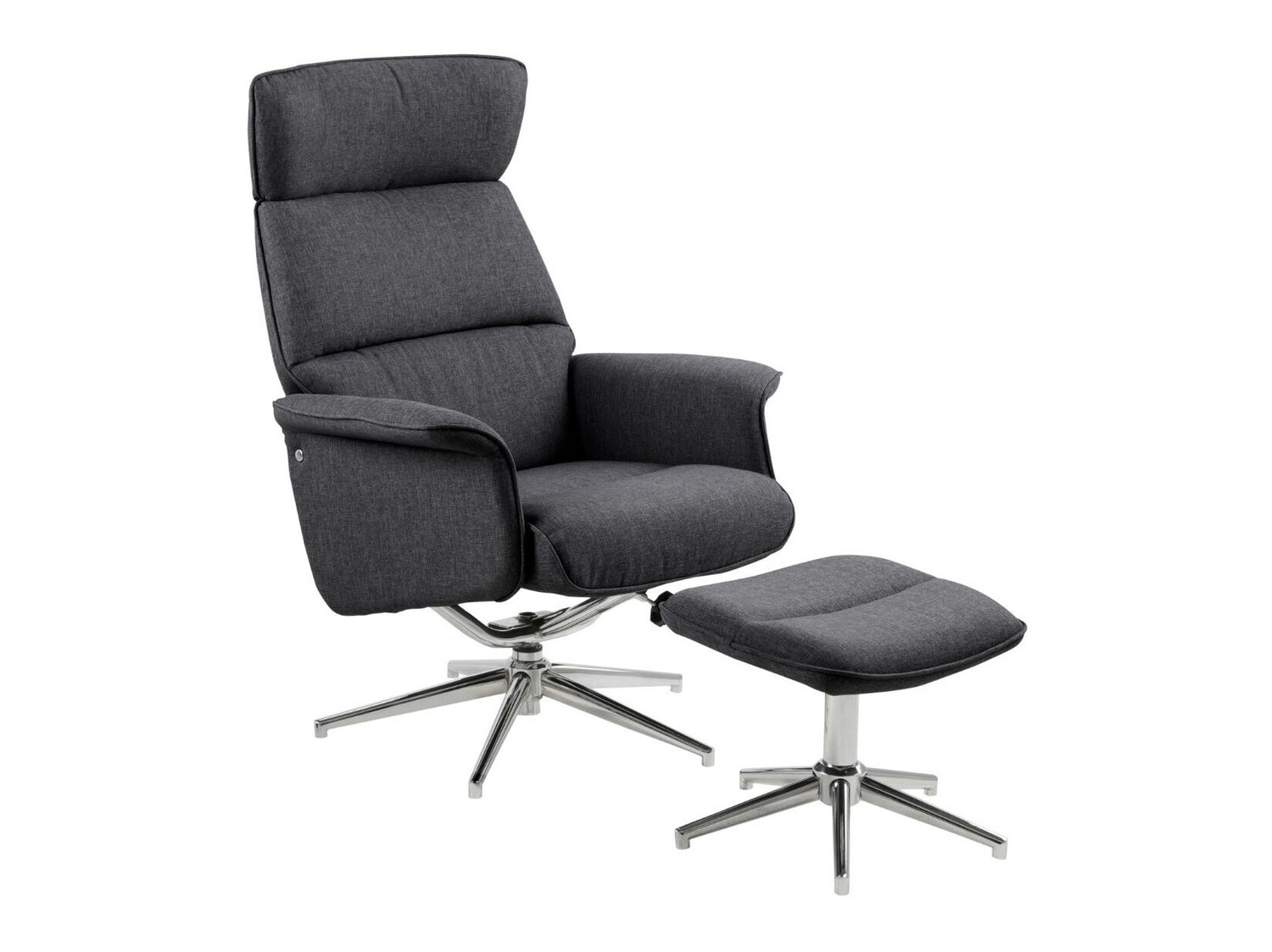 Fotel Norsica 570 (Sötétszürke + Ezüst)