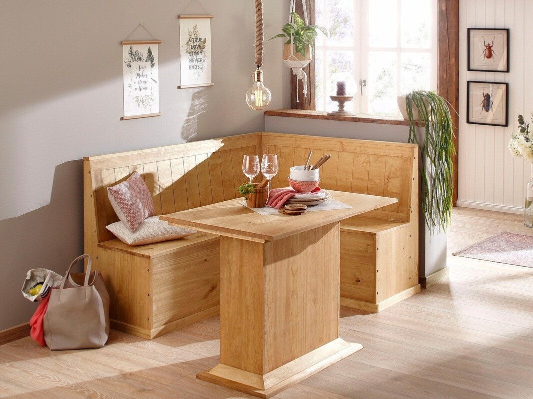 Sarok étkező garnitúra Cirfeli 104 (Fenyő)