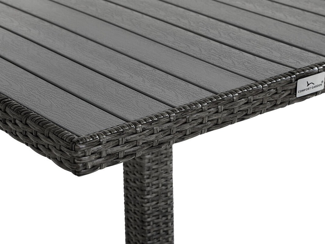 Kerti asztal Comfort Garden 1325 (Szürke)