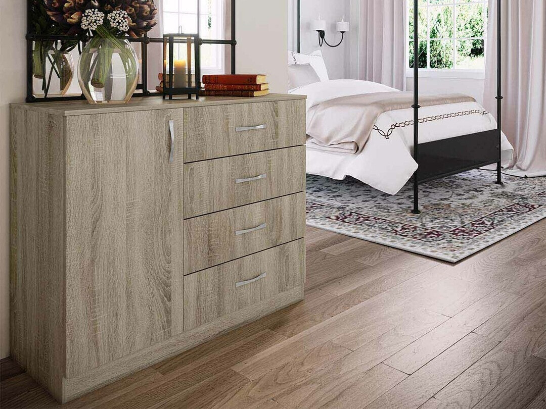 Komód Etfela 124 (Sonoma tölgy)