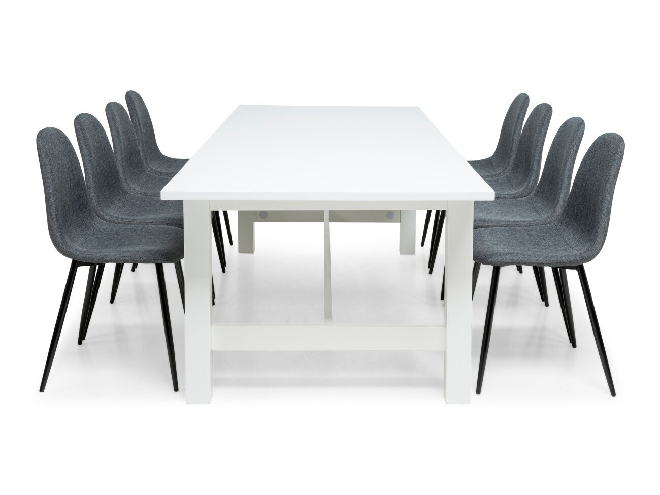 Étkezőgarnitúra Scandinavian Choice 543 (Szürke + Fekete)