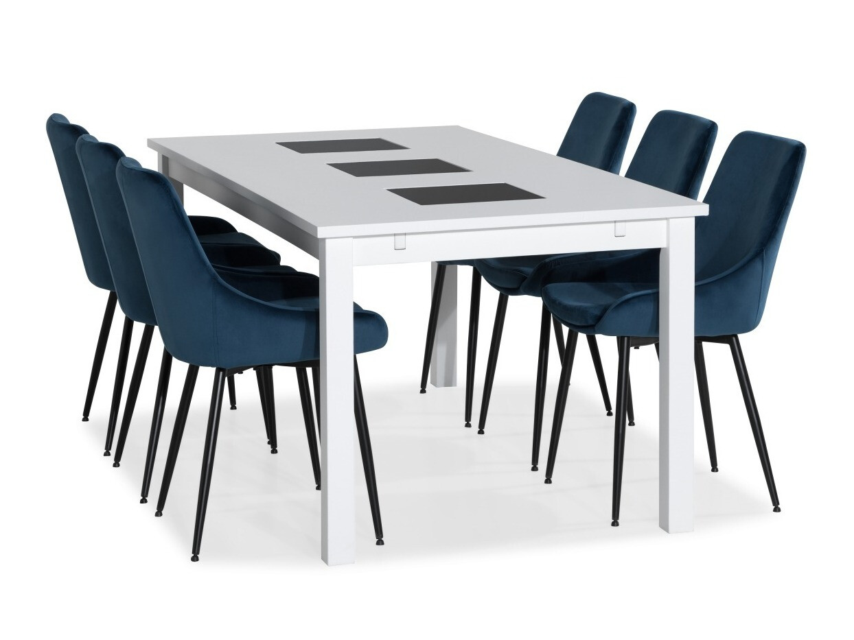 Étkezőgarnitúra Scandinavian Choice 758 (Kék)