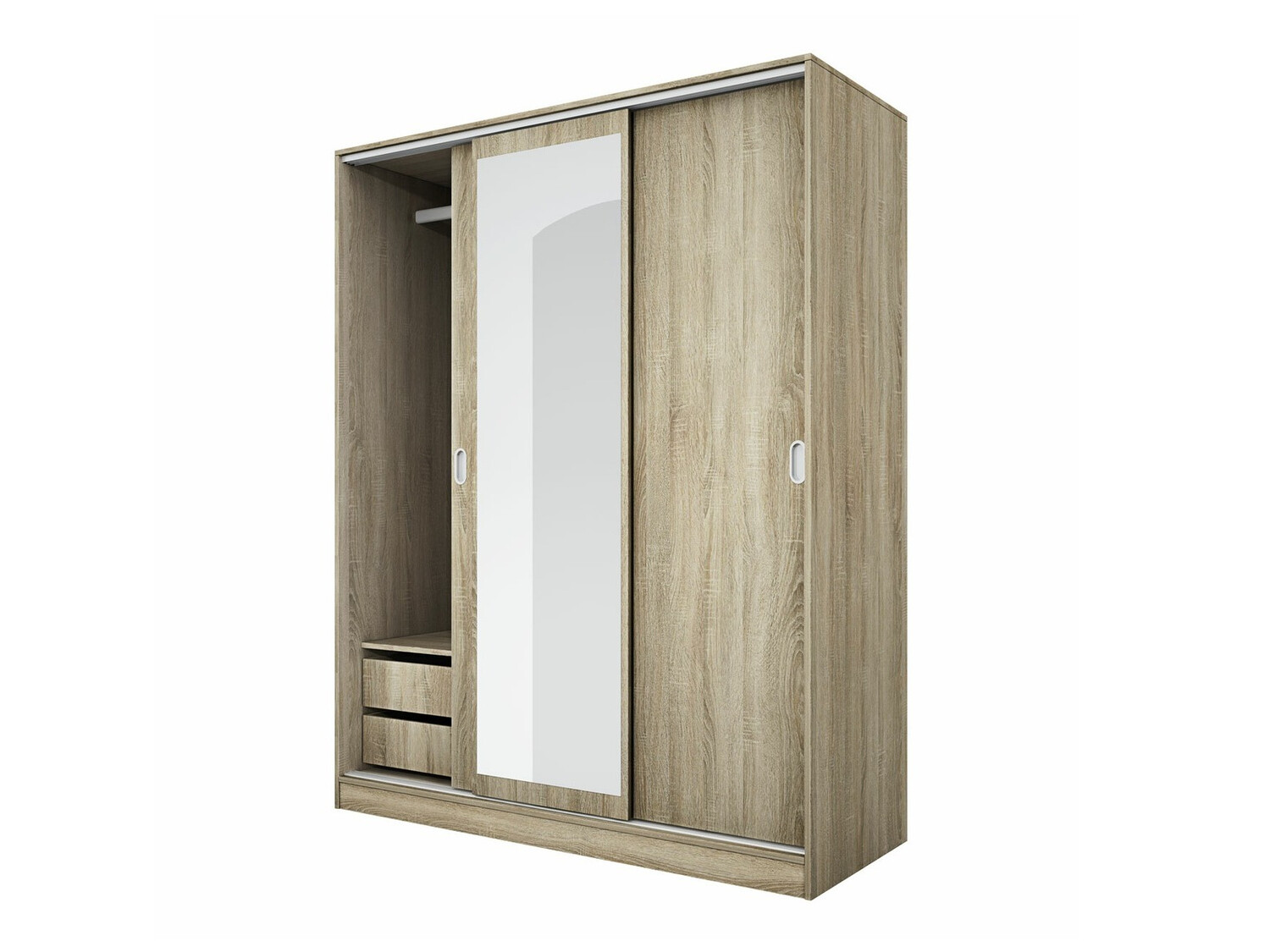 Gardróbszekrény Etfela 106 (Sonoma tölgy)