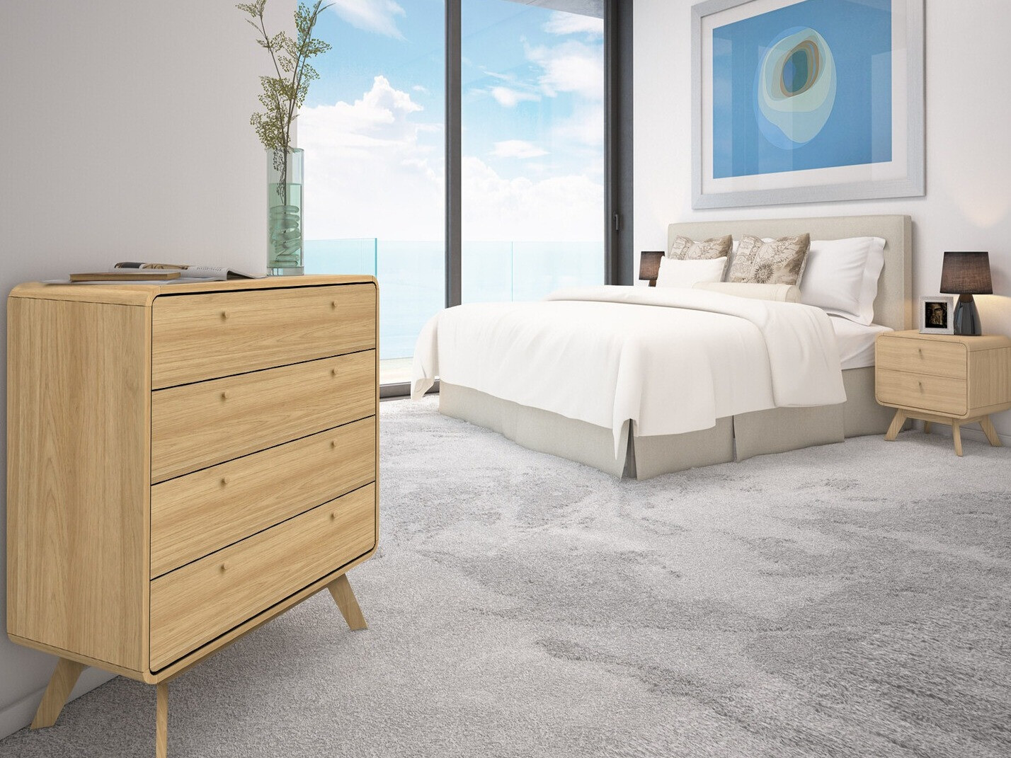 Komód Elbtena 112 (Tölgy)