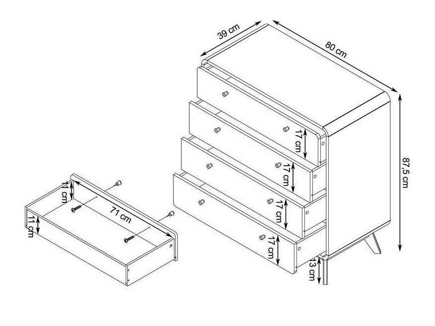Otthoni iroda készlet Elbtena 114