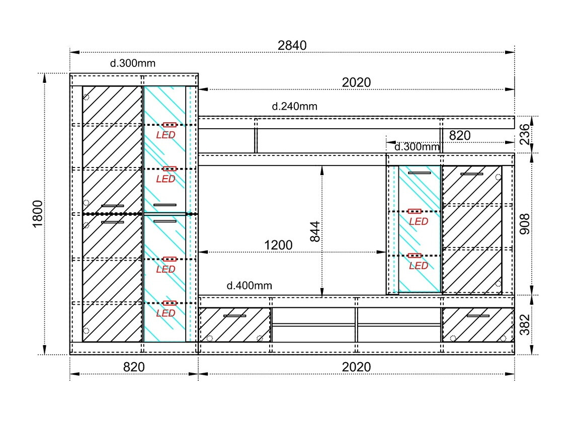 Nappali szett Portland 110