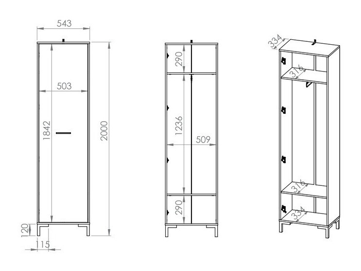 Előszoba garnitúra Larnolo 109