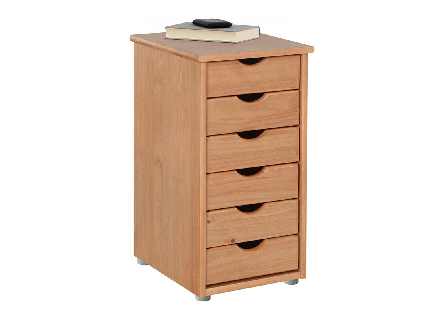 Görgős konténer Denton 137 (Világos fa)