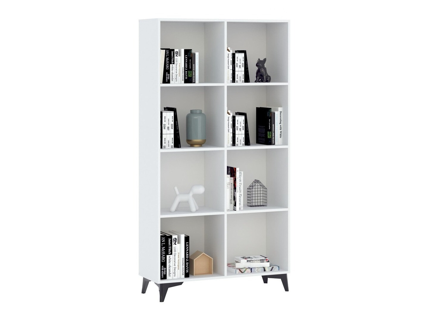 Könyvespolc Bristol 159 (Fehér)