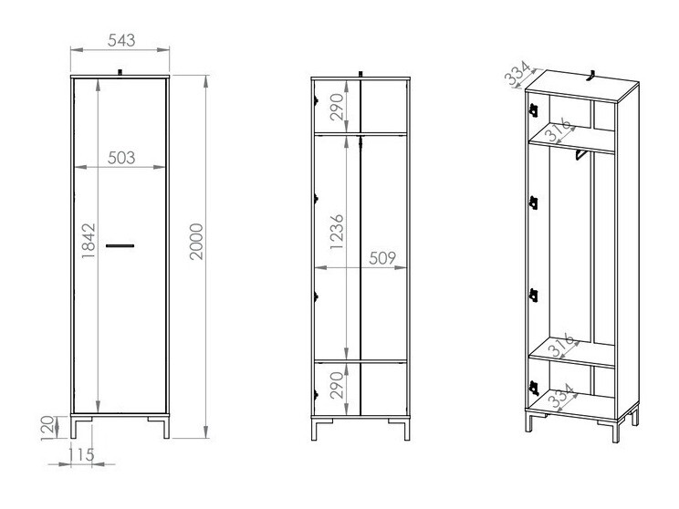 Előszoba garnitúra Larnolo 108