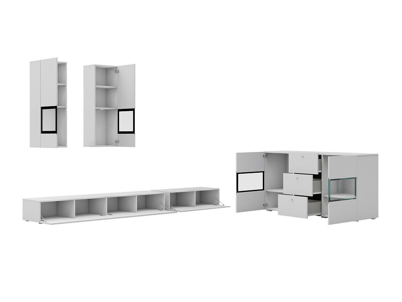 Nappali szett Serodeu 104 (Beton)