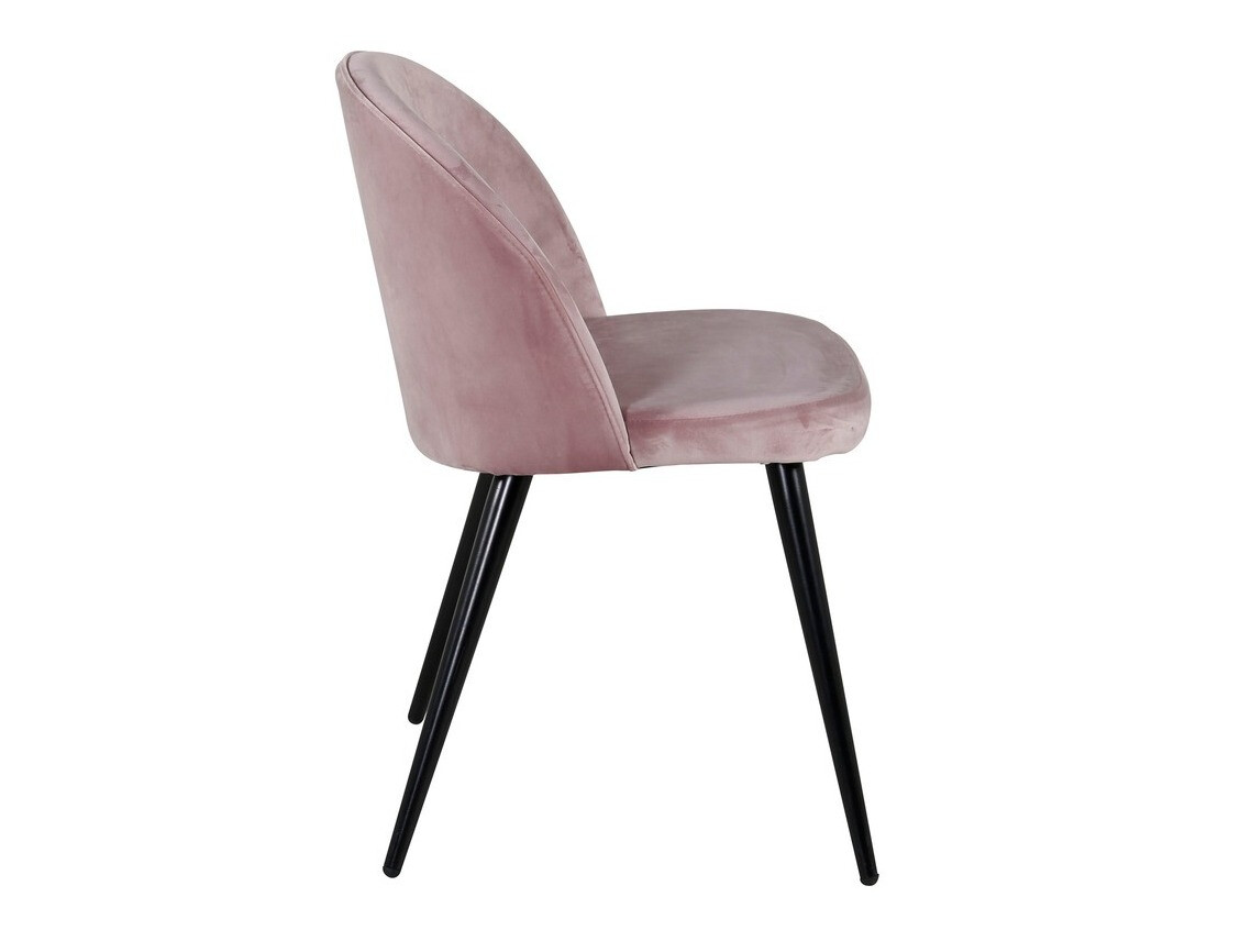 Szék Dallas 153 (Poros rózsaszín + Fekete)