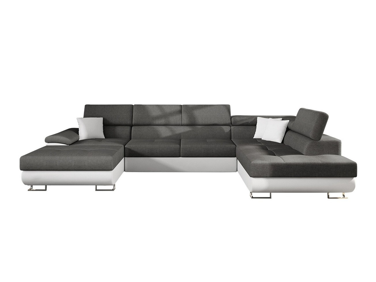 Sarokkanapé Comfivo Ruta IV (Soft 017 + Lux 06 + Soft 017)