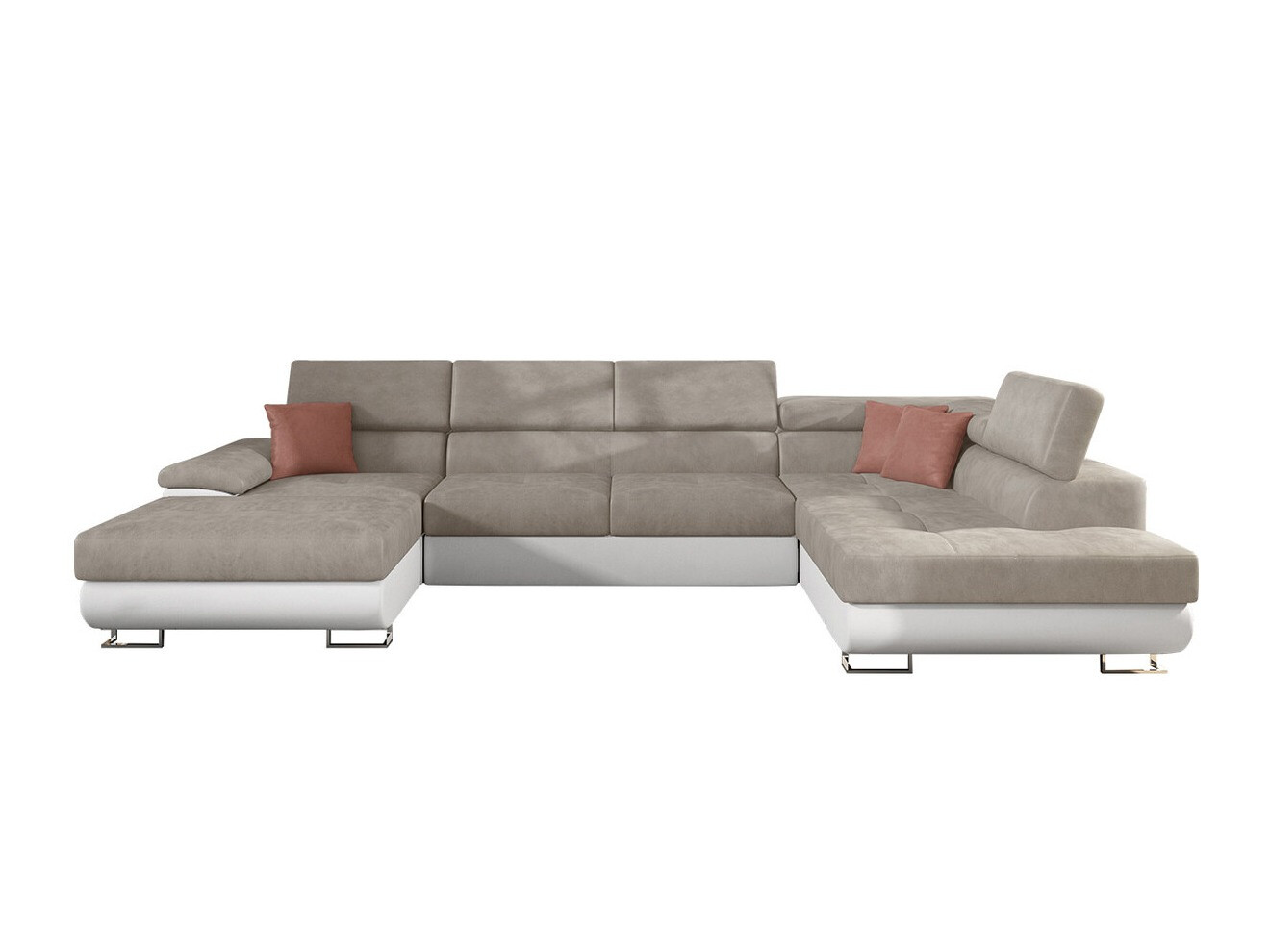 Sarokkanapé Comfivo Ruta IV (Soft 017 + Uttario Velvet 2979 + Uttario Velvet 2955 St)