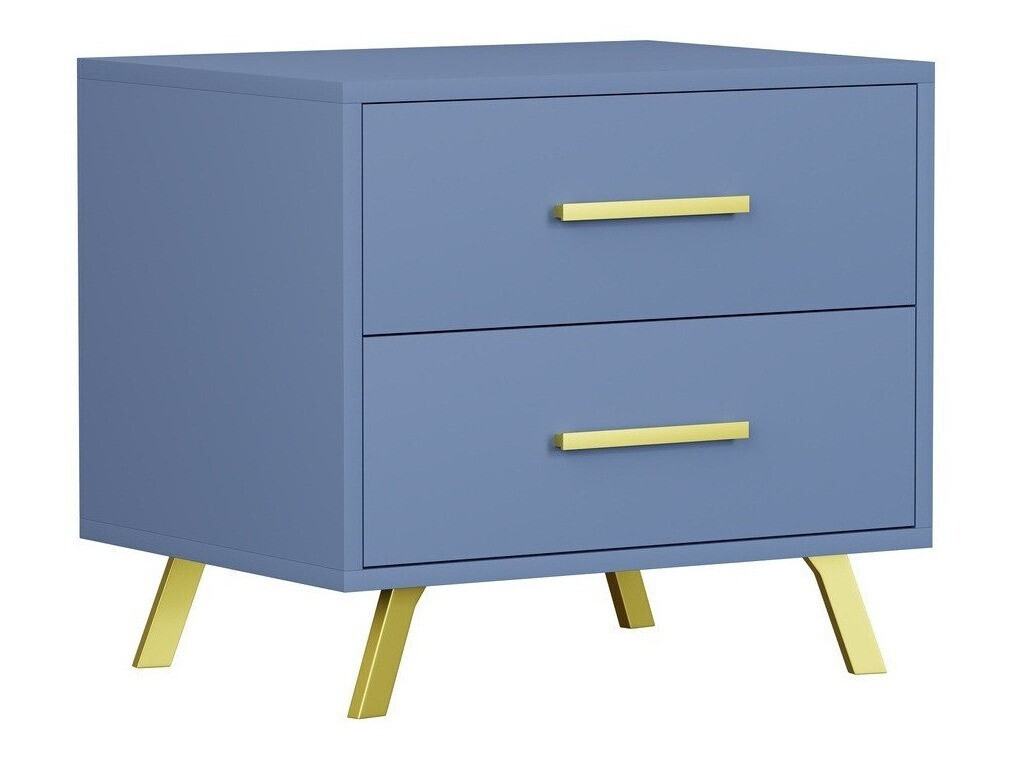 Éjjeliszekrény Dortivu 119 (Kék + Aranysárga)