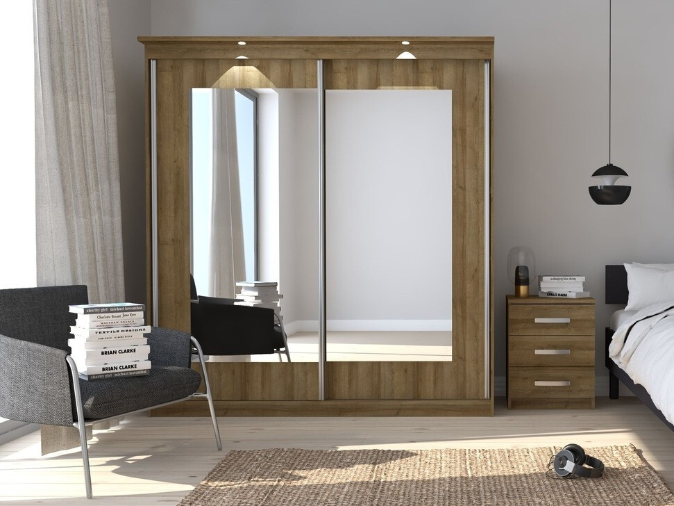 Gardróbszekrény Bristol 152 (Riviera tölgy)