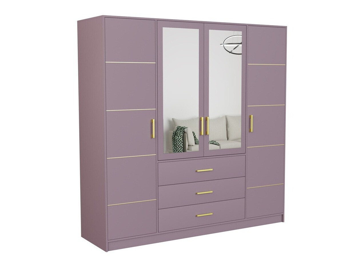 Gardróbszekrény Dortivu 115 (Lila)