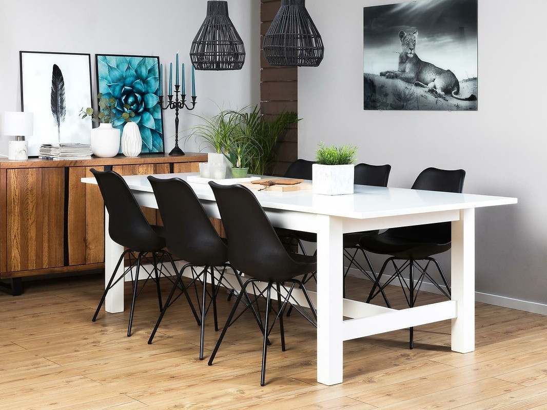 Étkezőgarnitúra Scandinavian Choice 575 (Fekete + Ezüst)