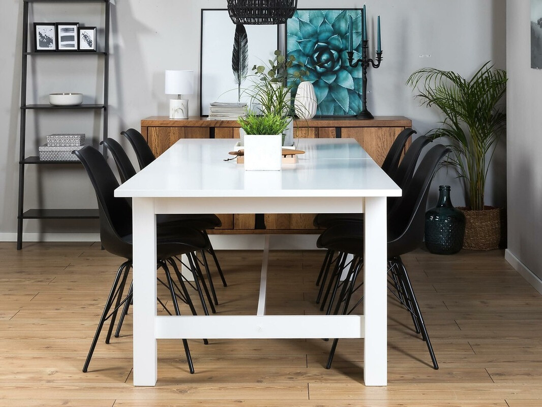 Étkezőgarnitúra Scandinavian Choice 575 (Fekete + Ezüst)