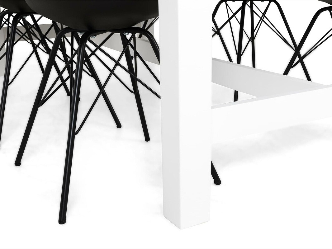 Étkezőgarnitúra Scandinavian Choice 575 (Fekete + Ezüst)