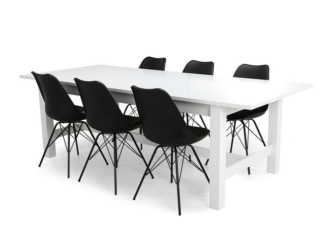 Étkezőgarnitúra Scandinavian Choice 575 (Fekete + Ezüst)