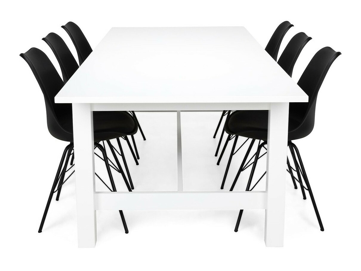 Étkezőgarnitúra Scandinavian Choice 575 (Fekete + Ezüst)