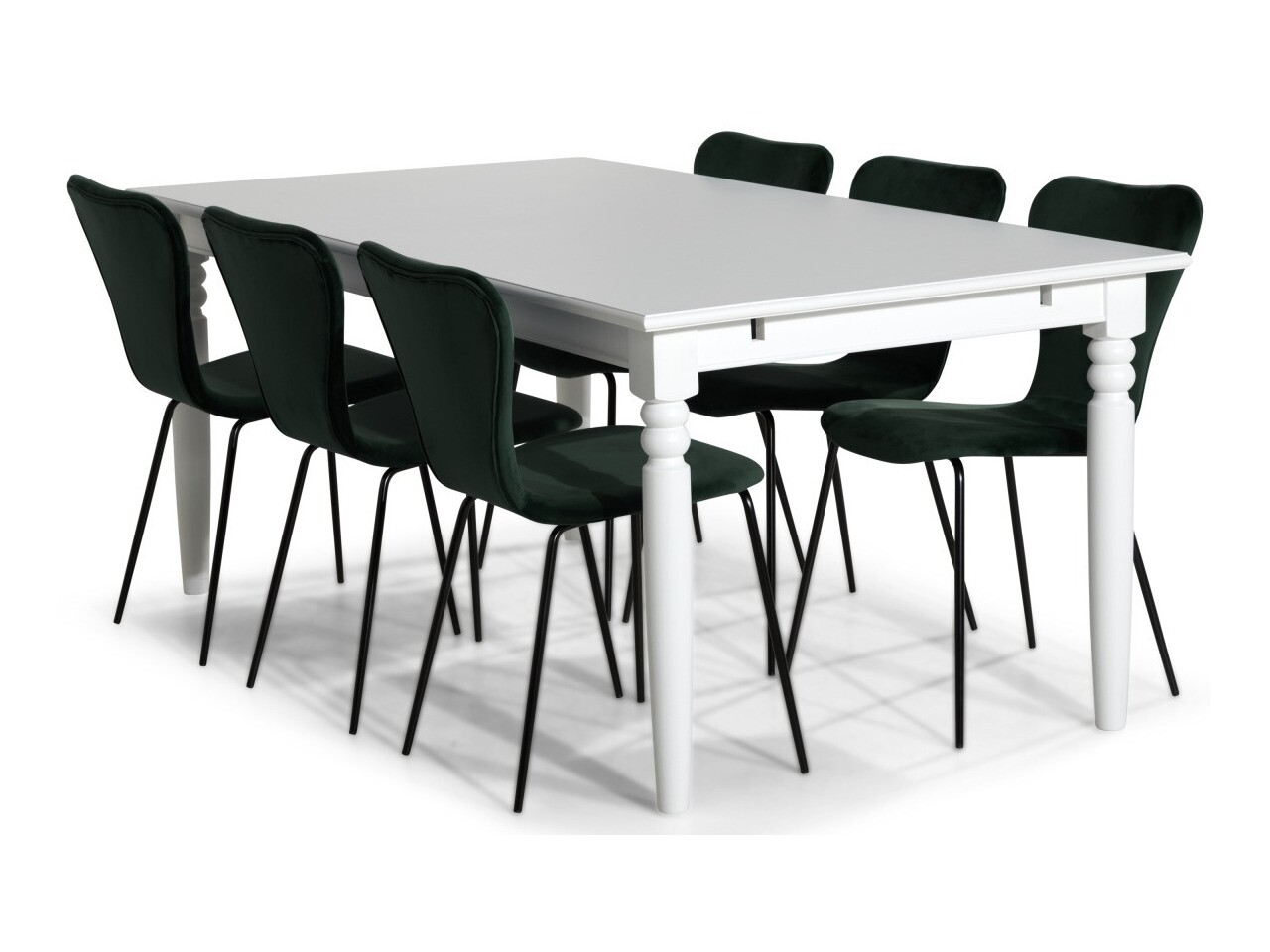 Étkezőgarnitúra Scandinavian Choice 725 (Zöld)