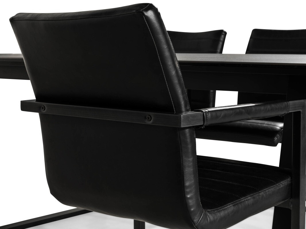 Étkezőgarnitúra Scandinavian Choice 738 (Fekete)