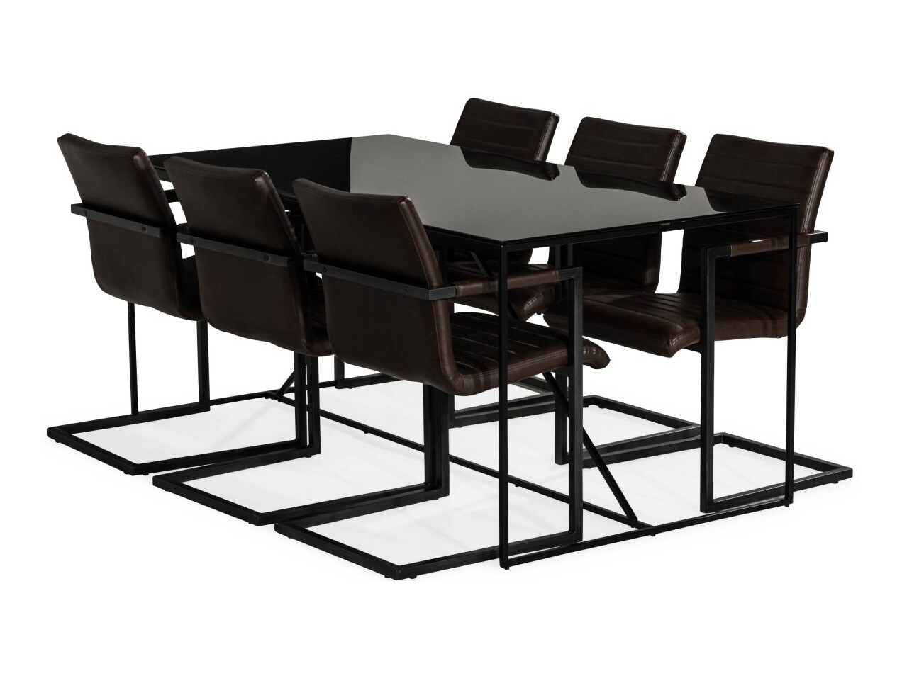 Étkezőgarnitúra Scandinavian Choice 739 (Barna)