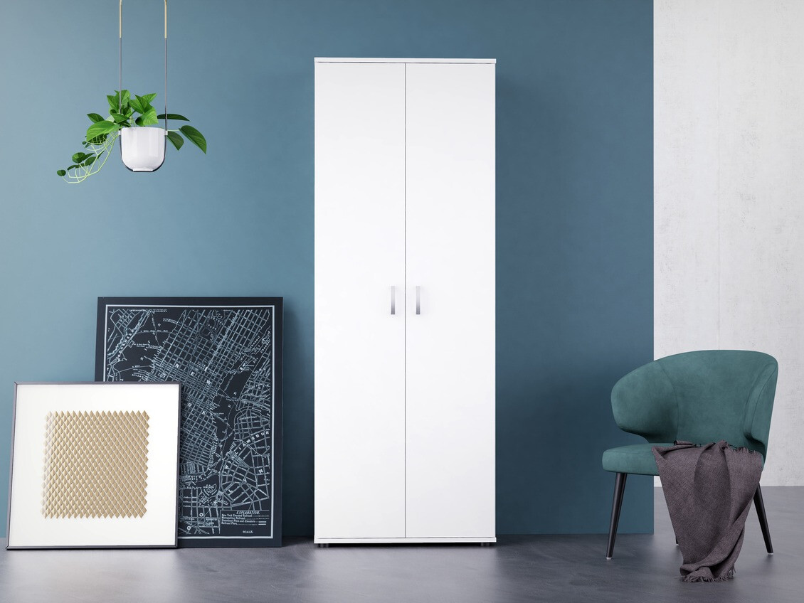 Könyvespolc Bristol 135 (Fehér)