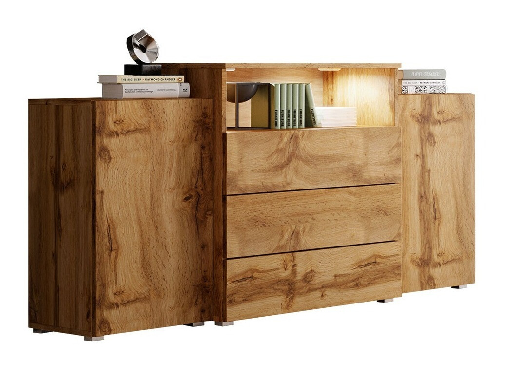 Komód Sarasota 127 (Wotan tölgy)