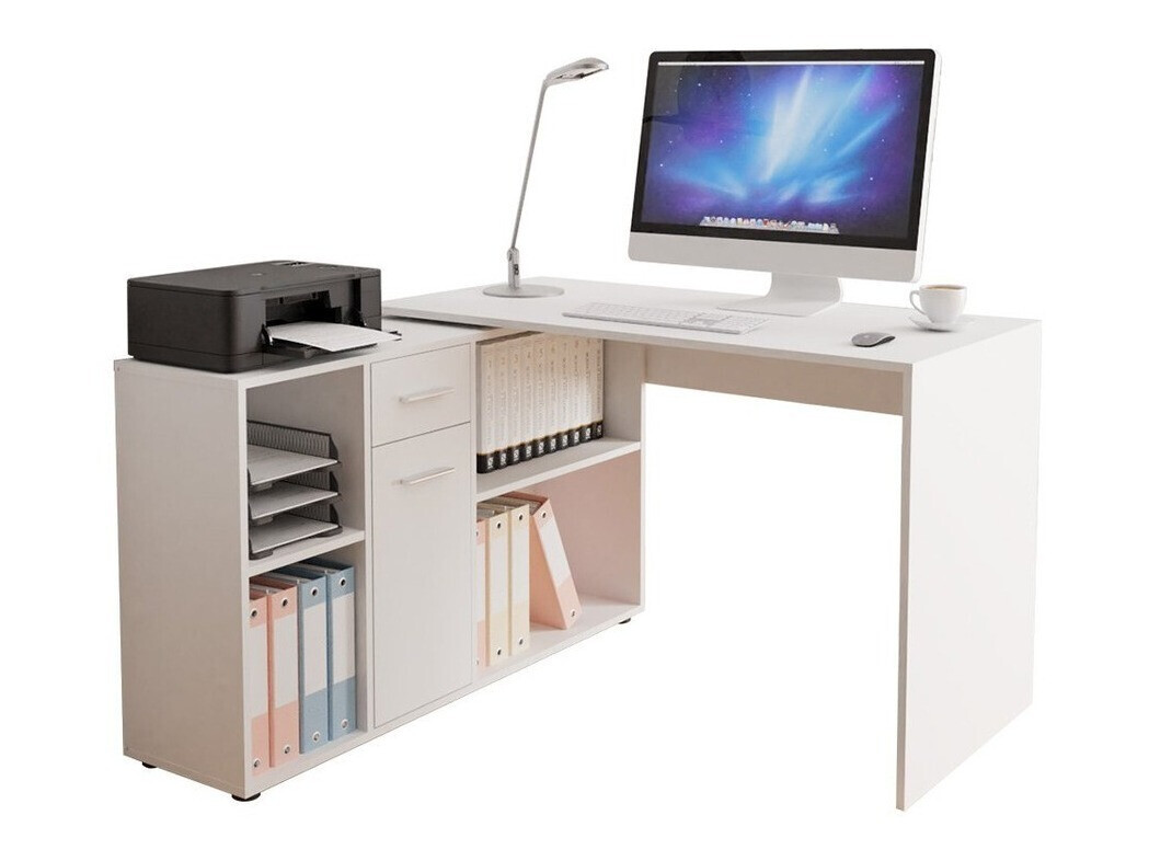 Sarok íróasztal Bristol 122 (Fehér)