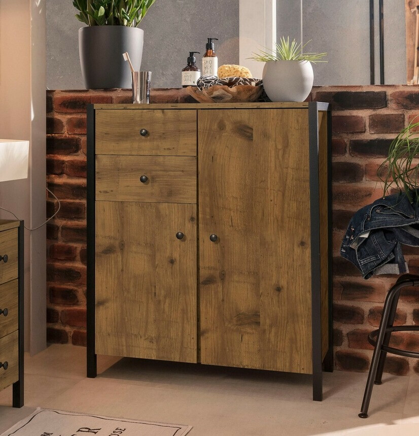 Álló fürdőszoba szekrény Larnovo 106