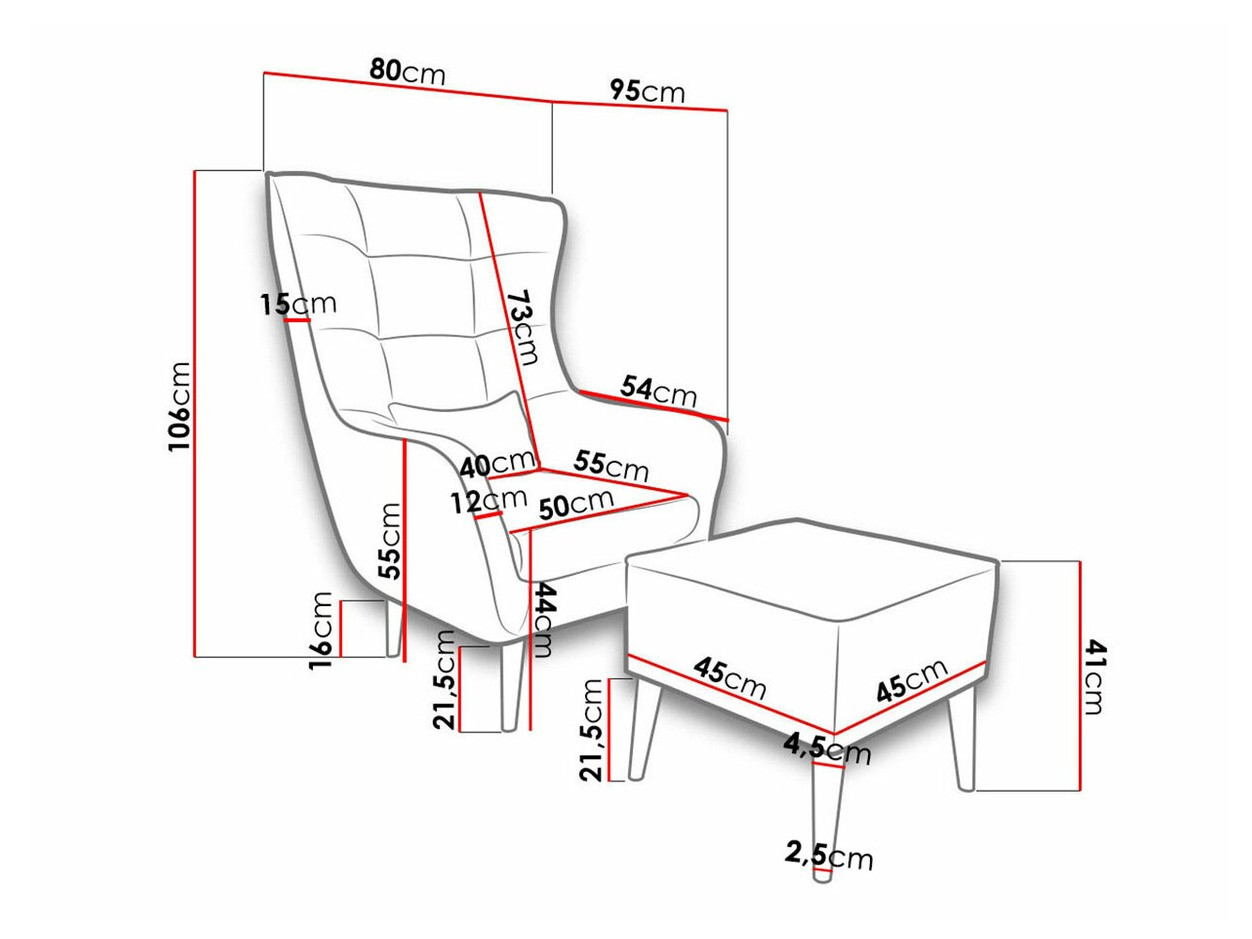 Fotel Comfivo 206 (Alfa 17)