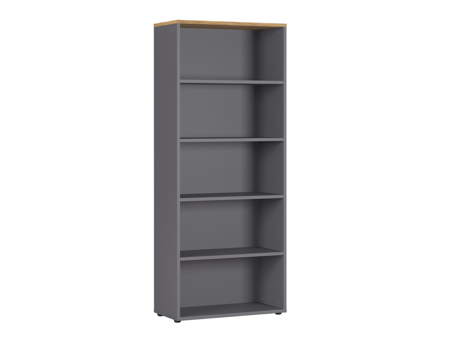 Könyvespolc Eliromo 111 (Grafit + Grandson tölgy)